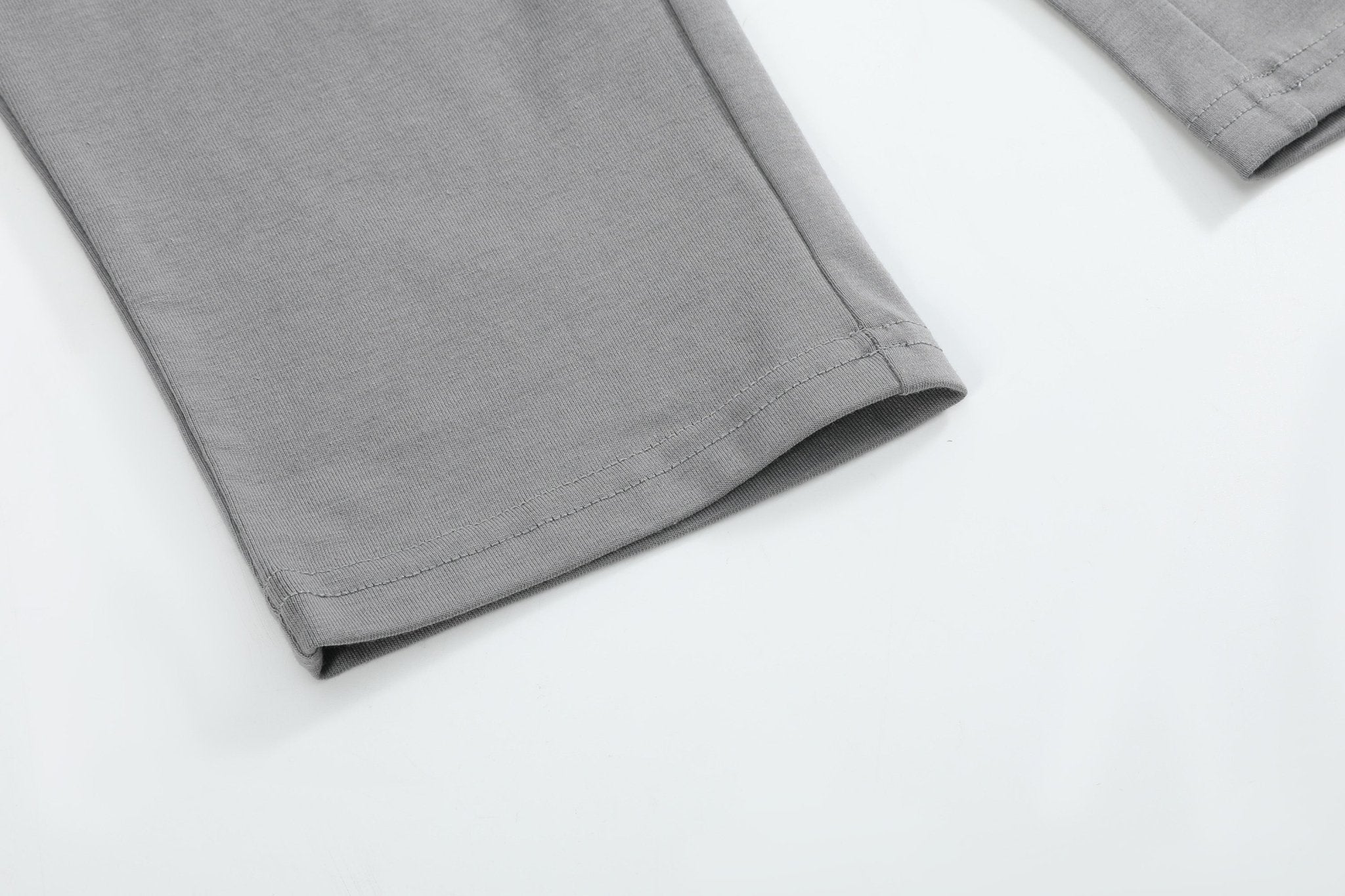 Gray Boo Applique Shirt And Pants Set