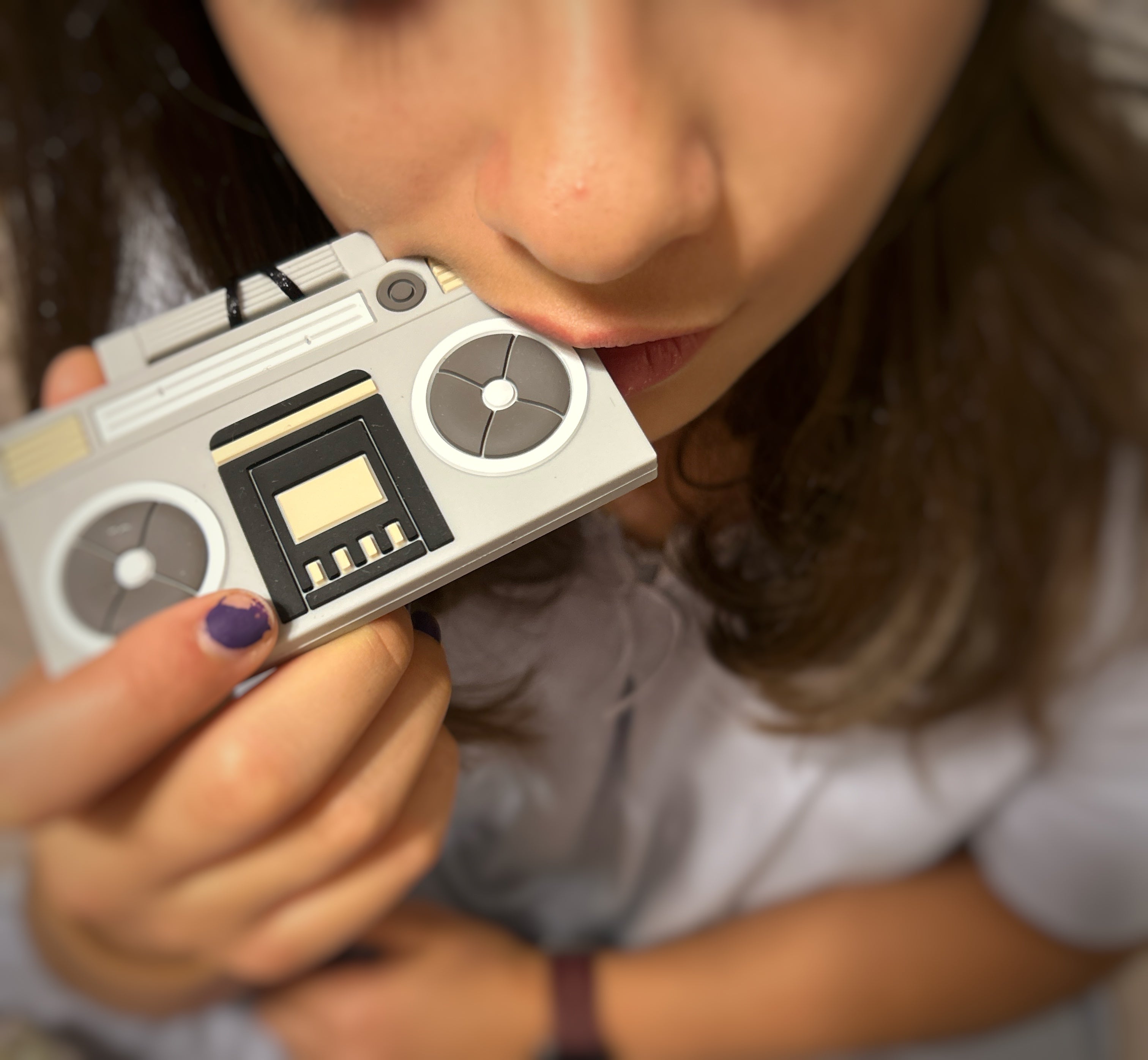 Boom Box Sensory Chew Necklace For Sensory Needs - Exclusive  Design