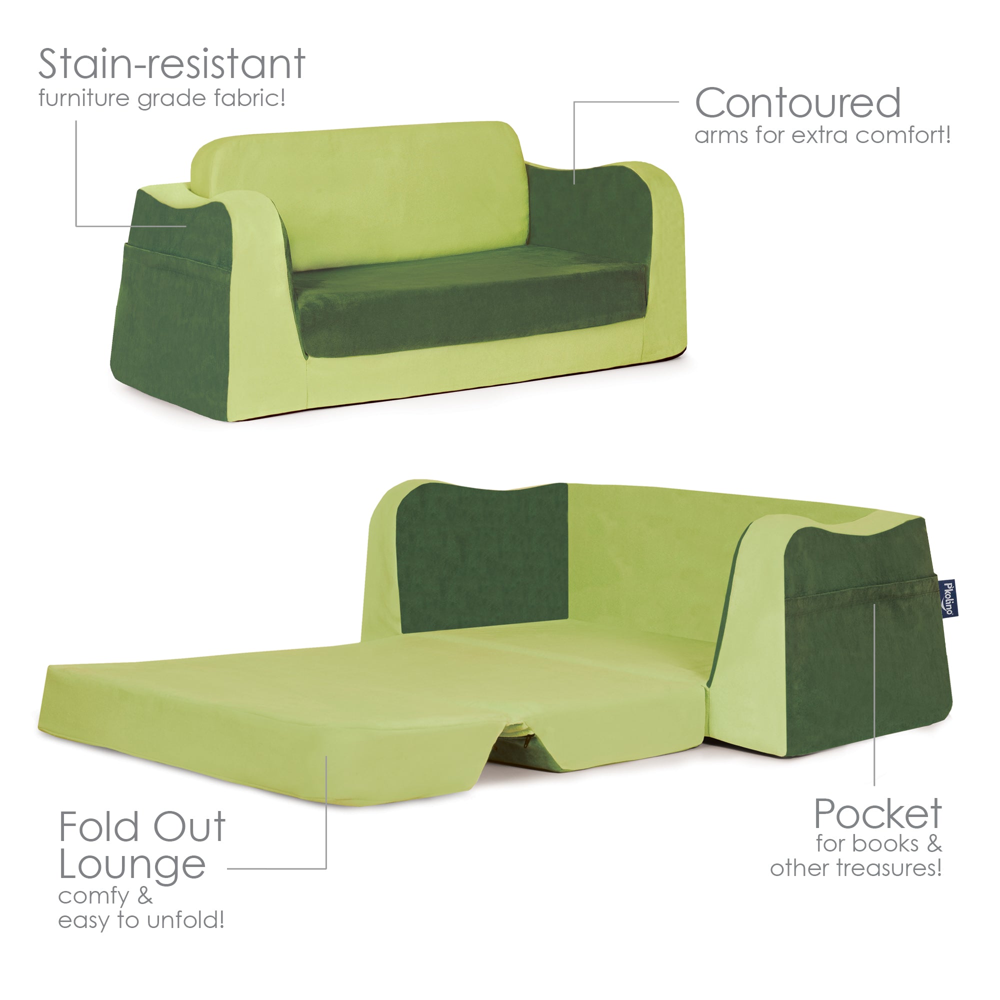 Little Reader Sofa Lounge - Green