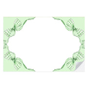 Green Gingham Bow Placemat Pad