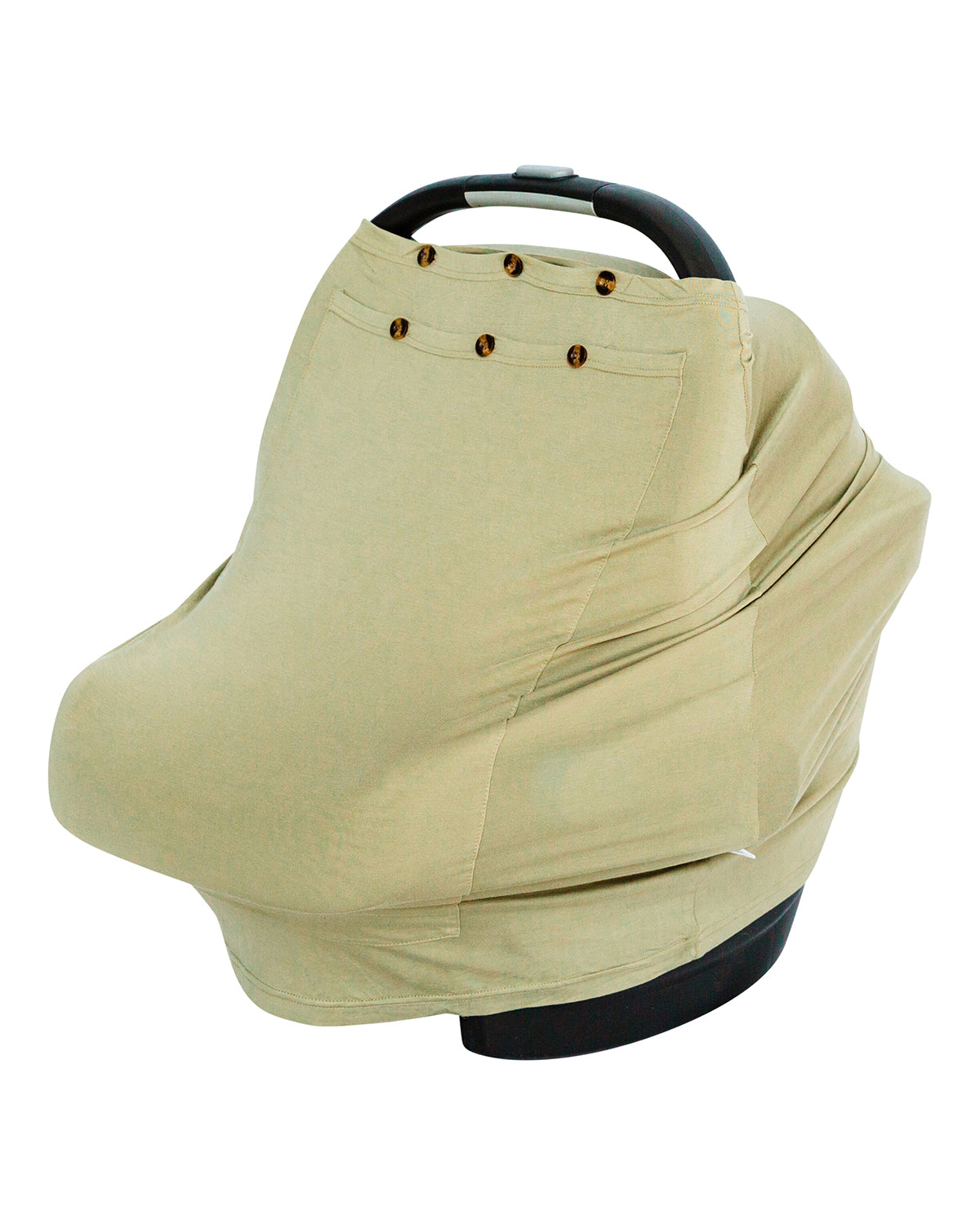 ® Luxe Protection™ Bamboo Multi-use Antimicrobial Air Filtering Infant Cover Moss Green