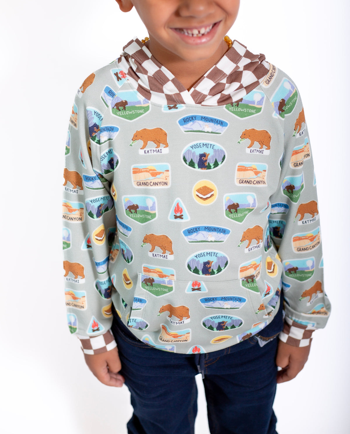National Parks Hoodie For Kids | Cozy Adventure Sweatshirt