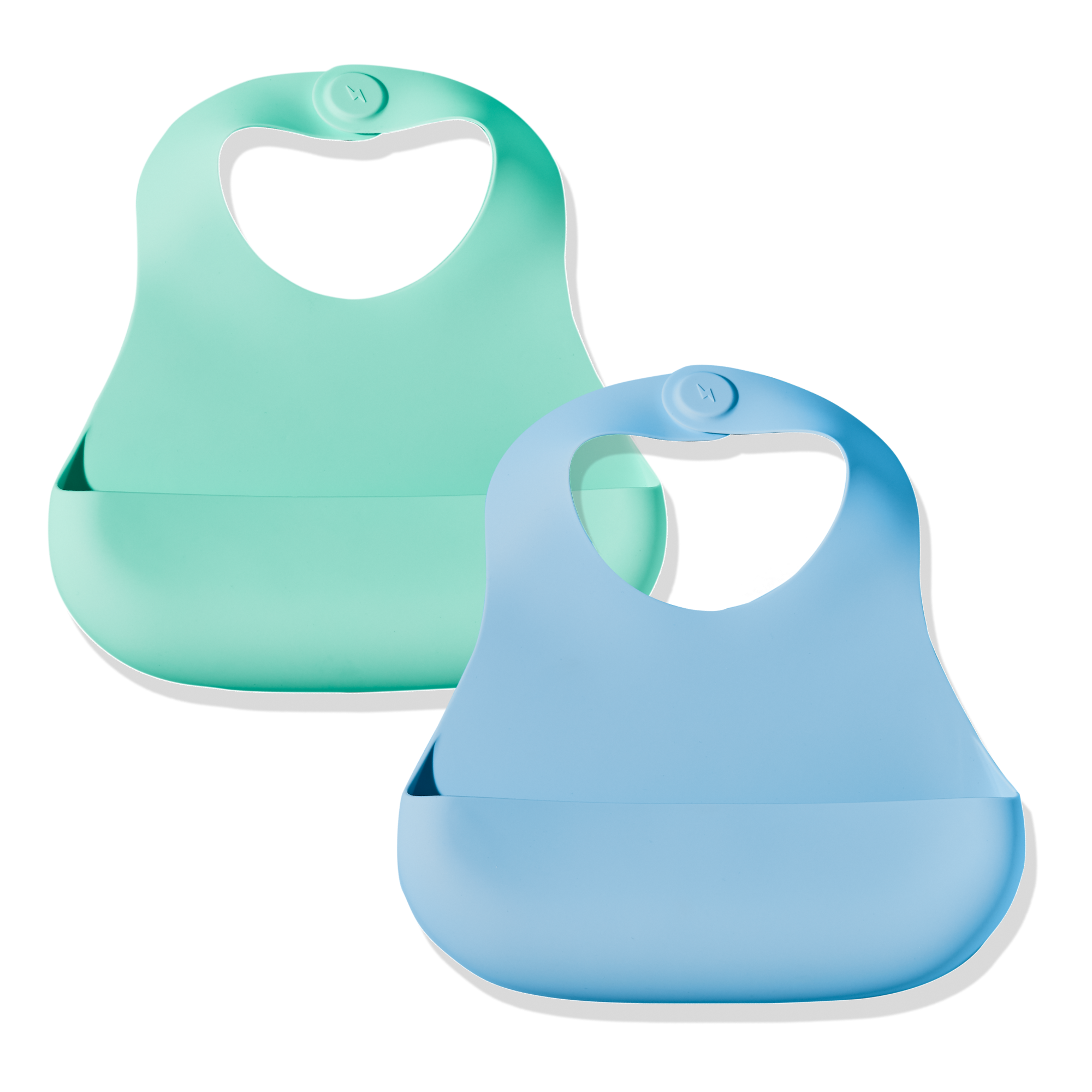 Magnetic Bib - Blueberry Burst + Kiwi Bliss