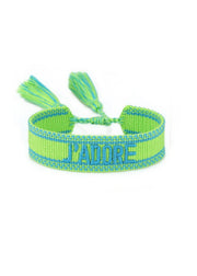 Wristband Neon Green J Adore