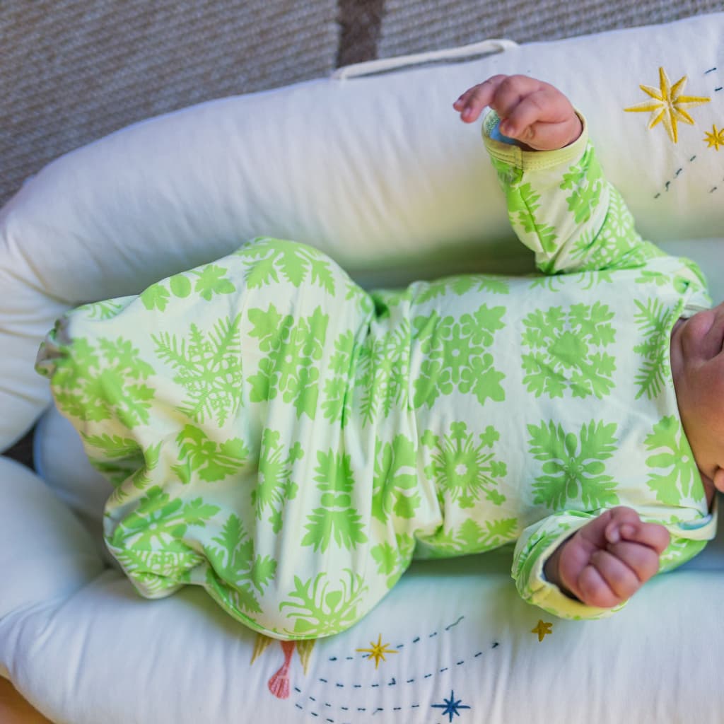 Napuanani In Pakalana Bamboo Layette Gown