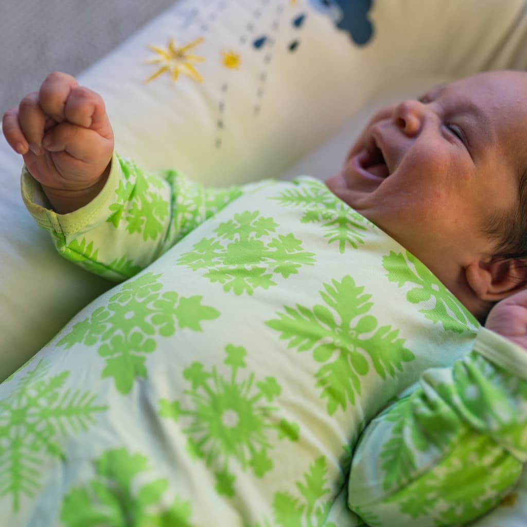 Napuanani In Pakalana Bamboo Layette Gown