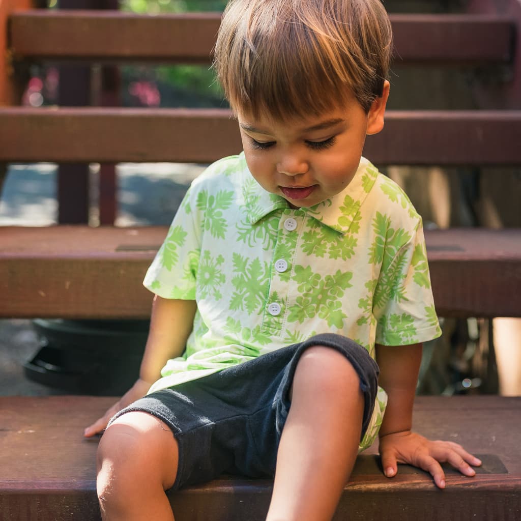 Napuanani In Pakalana Bamboo Polo Shirt