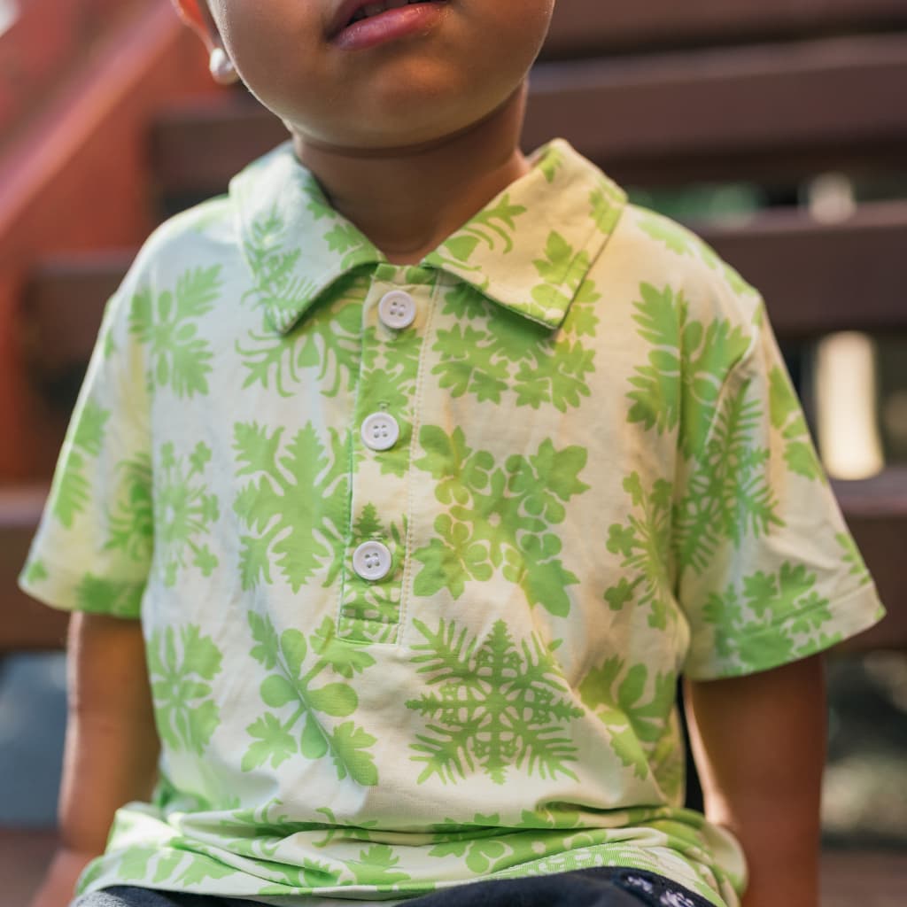 Napuanani In Pakalana Bamboo Polo Shirt