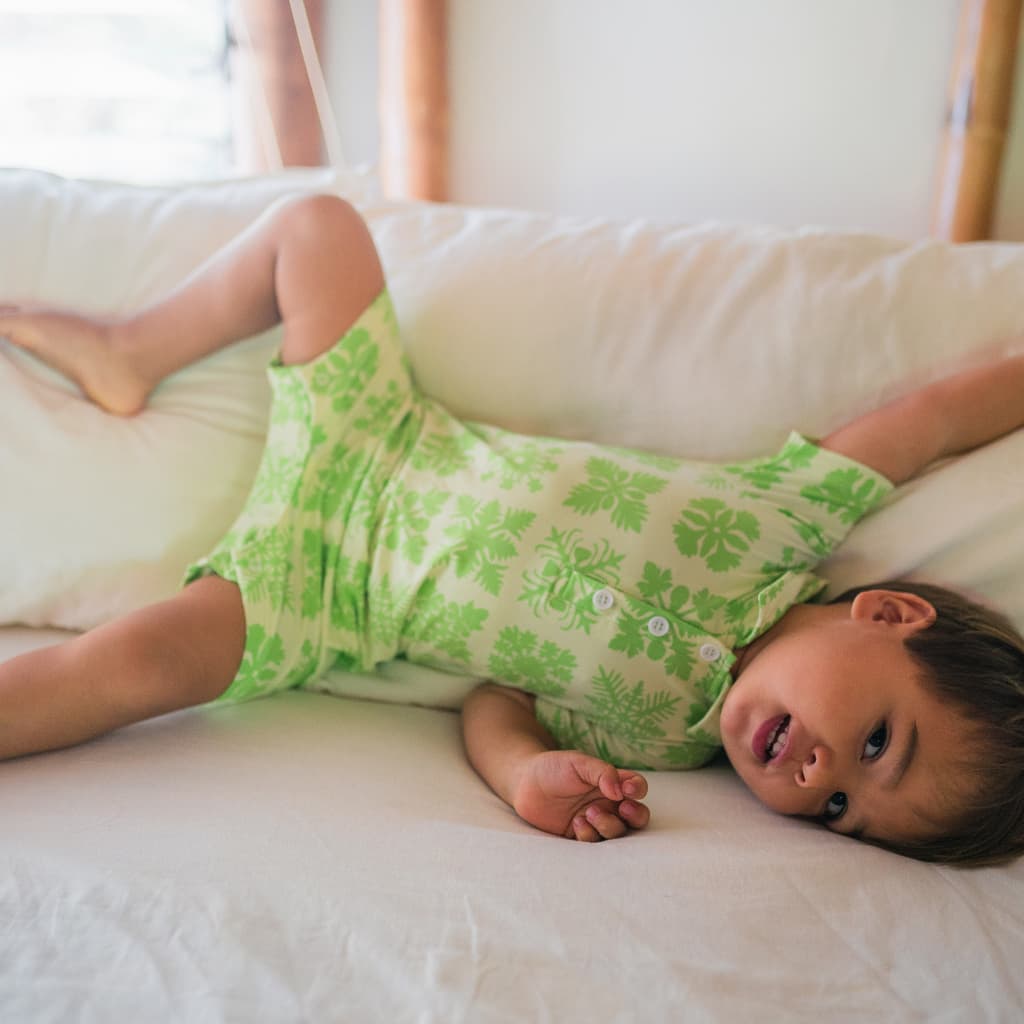 Napuanani In Pakalana Polo Bamboo Romper