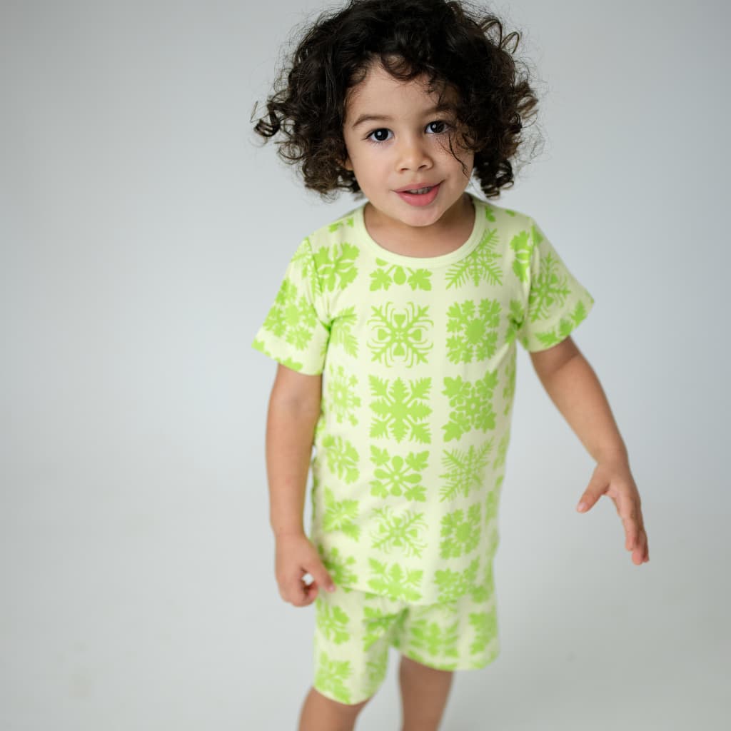 Napuanani In Pakalana Short Bamboo Pajamas