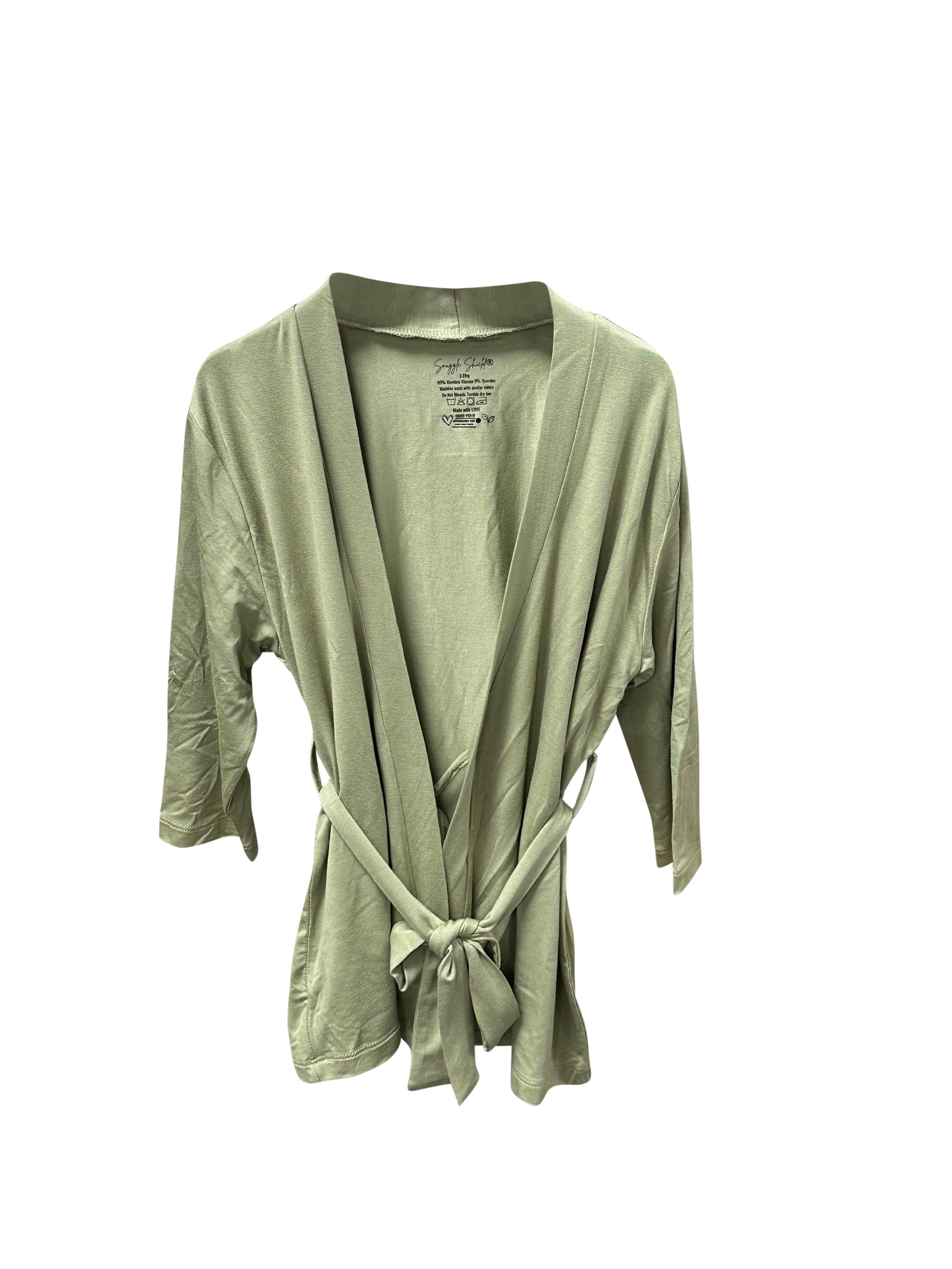 Luxe Bamboo Toddler Kids Robe