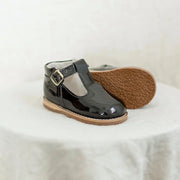 Greta T-strap - Black Patent