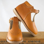 Greta T-strap - Warm Brown