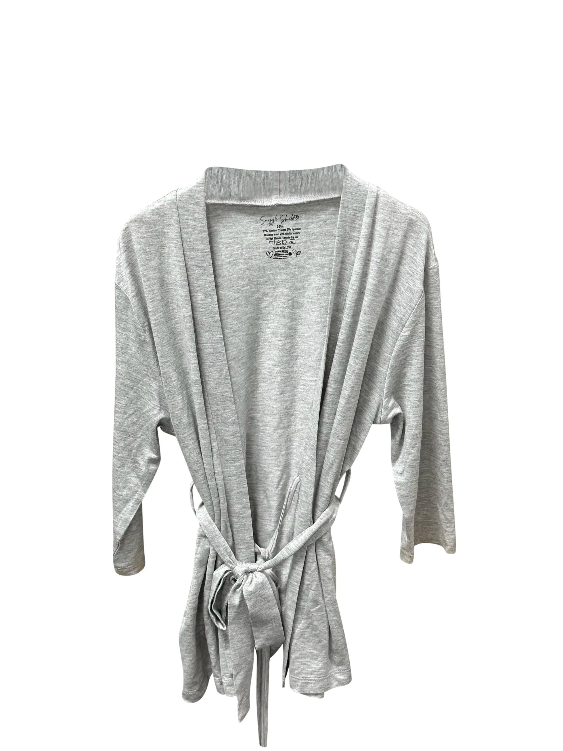Luxe Bamboo Toddler Kids Robe