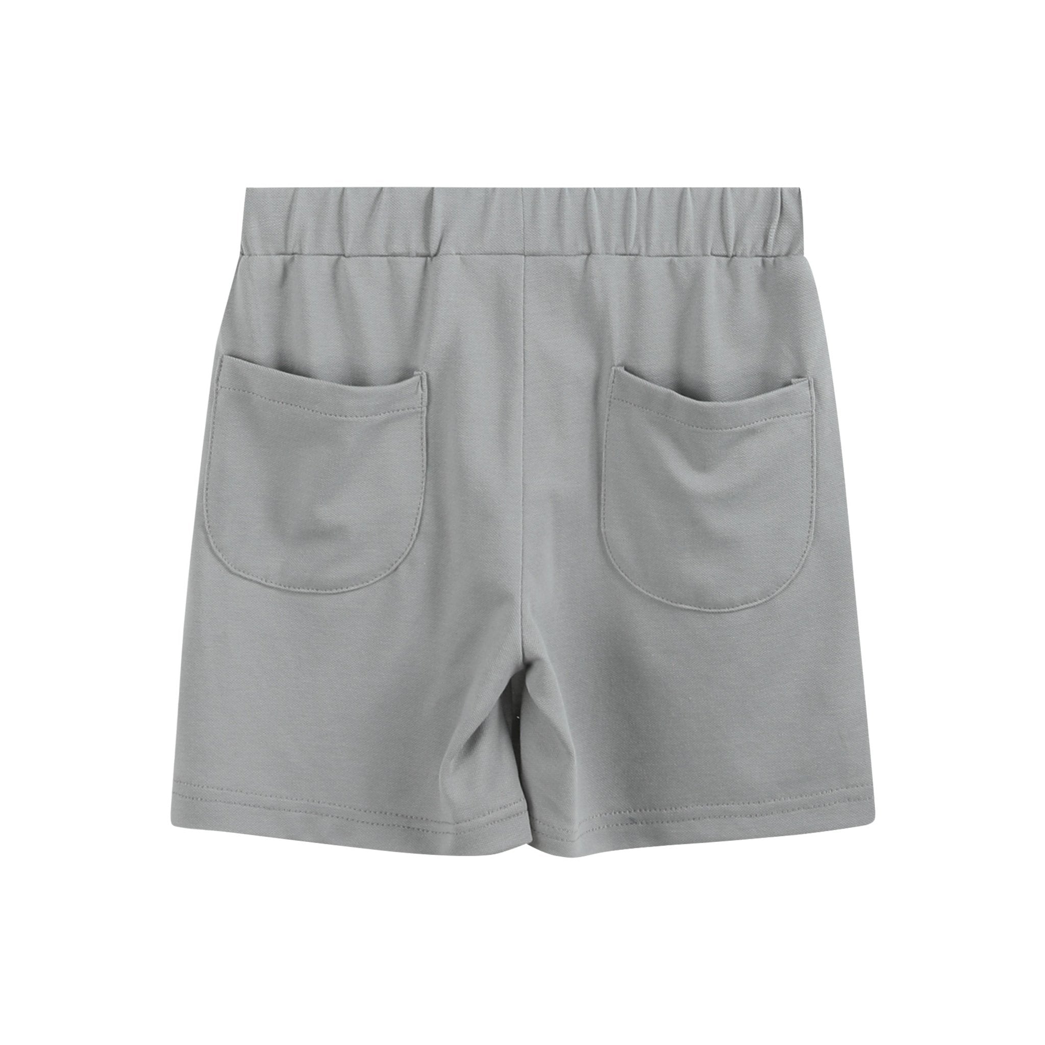 Grey Boys Pocket Shorts