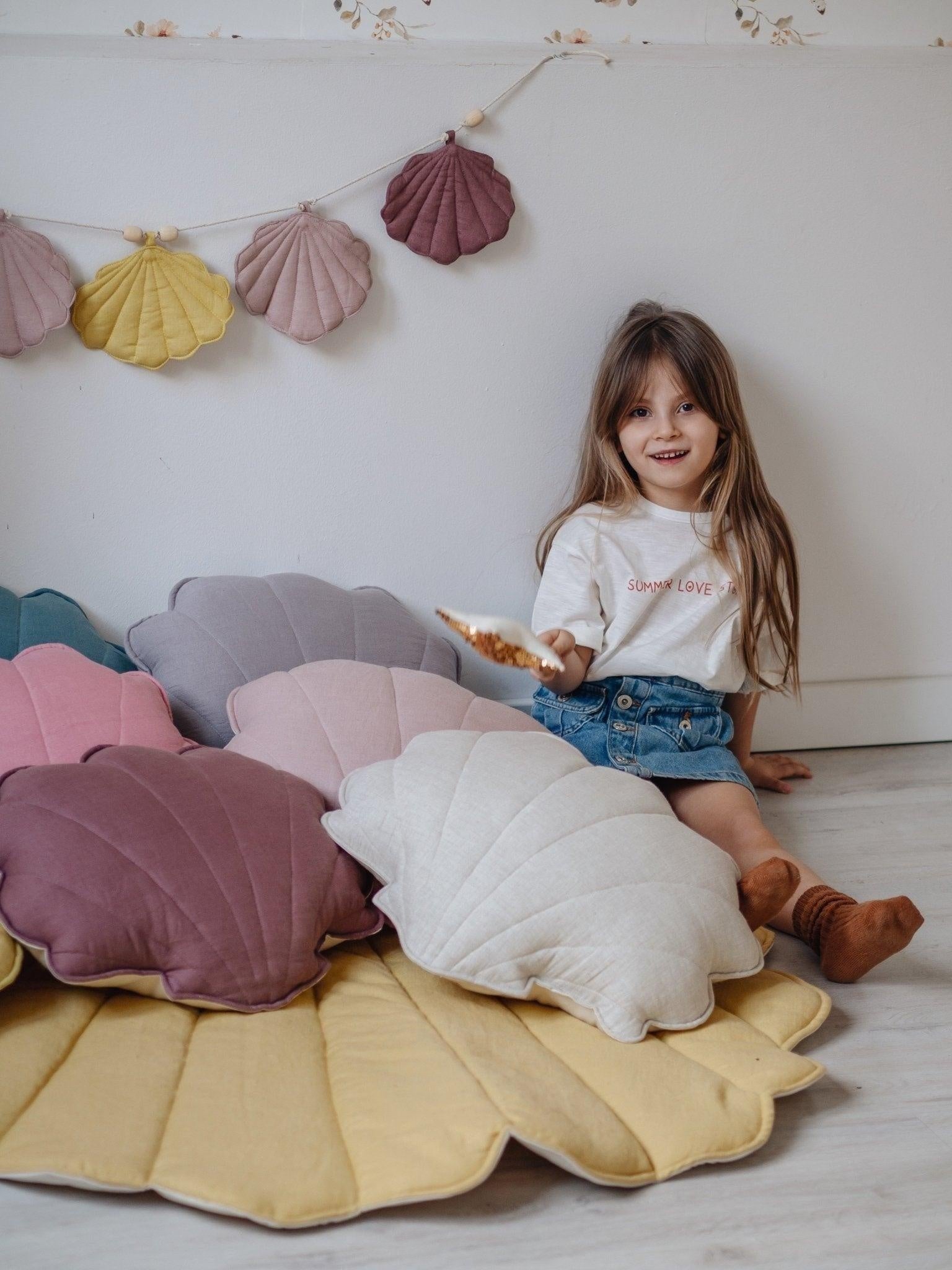 Linen Gray Shell Pillow