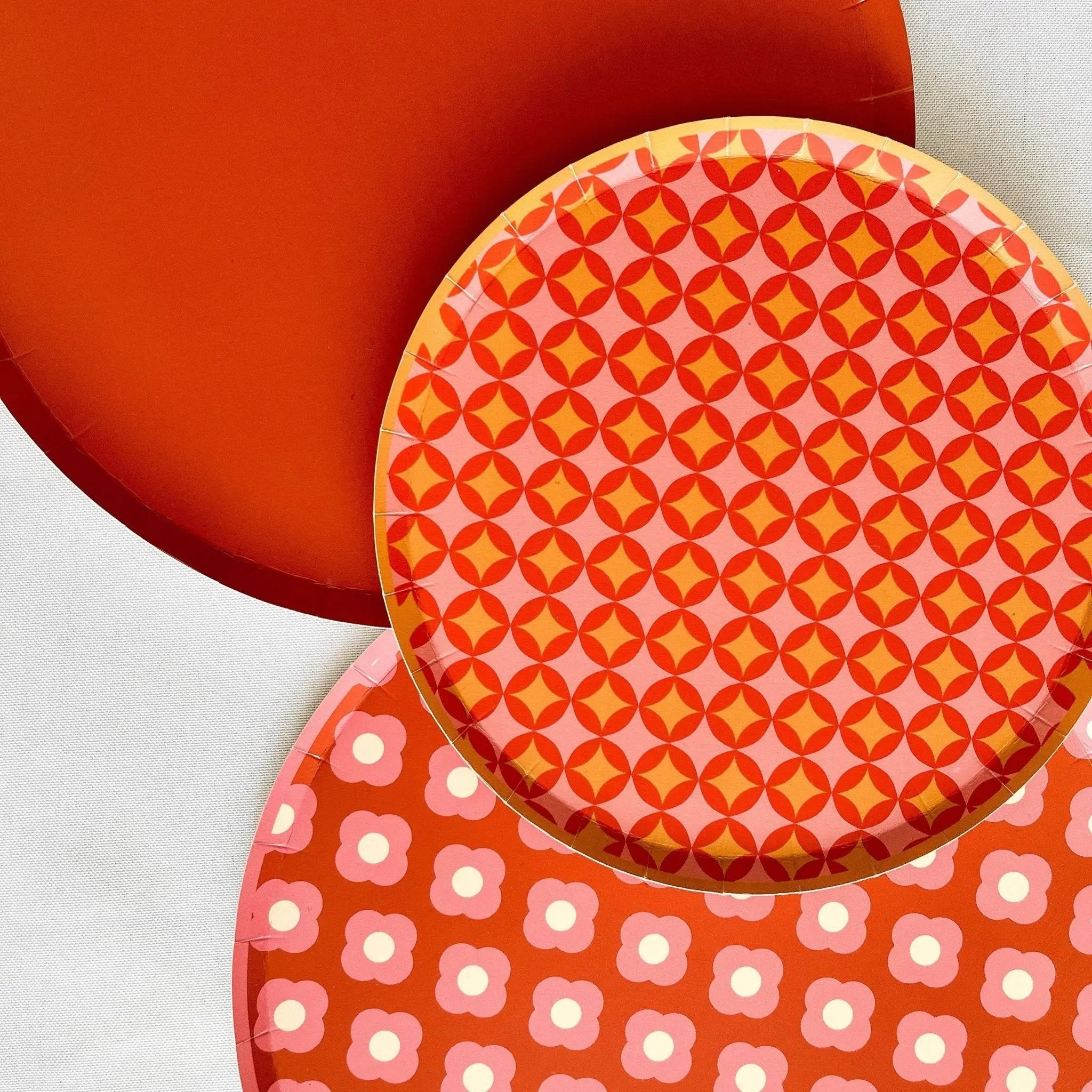 Groovy Large Plate