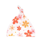70s Groovy Flower Newborn Baby Hat