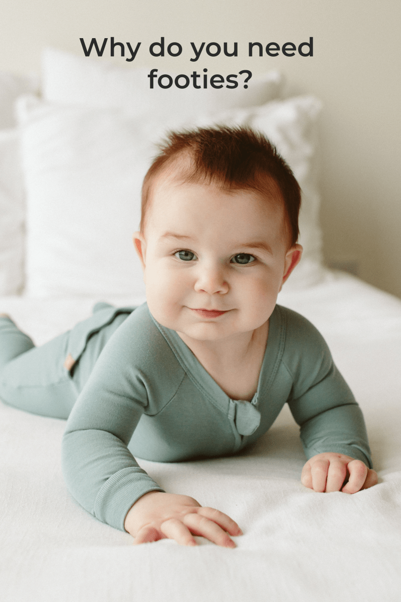 Grow With You Footie + Snug Fit | Artichoke