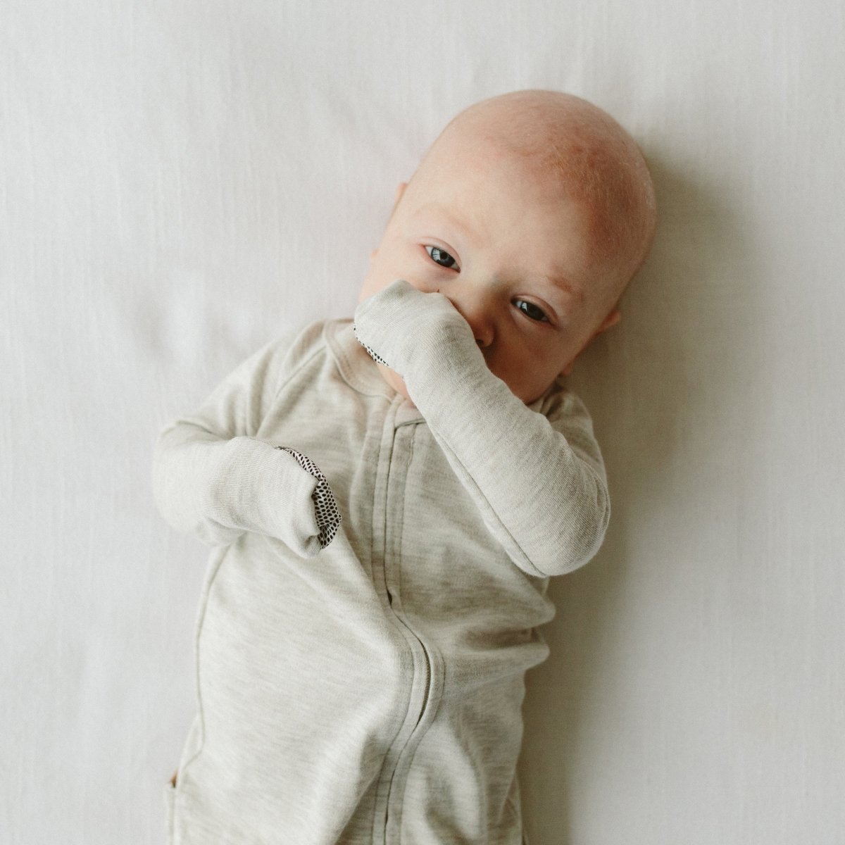 Grow With You Footie | Storm Gray