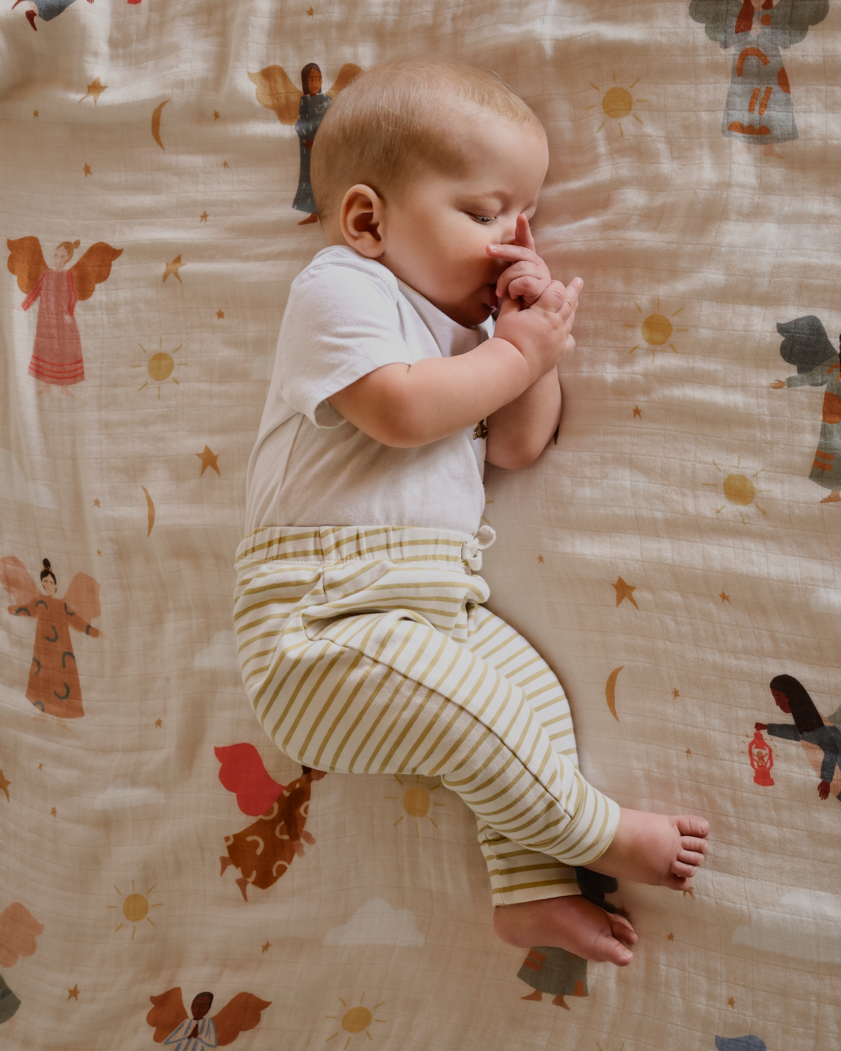Deluxe Muslin Baby Blanket Quilt
