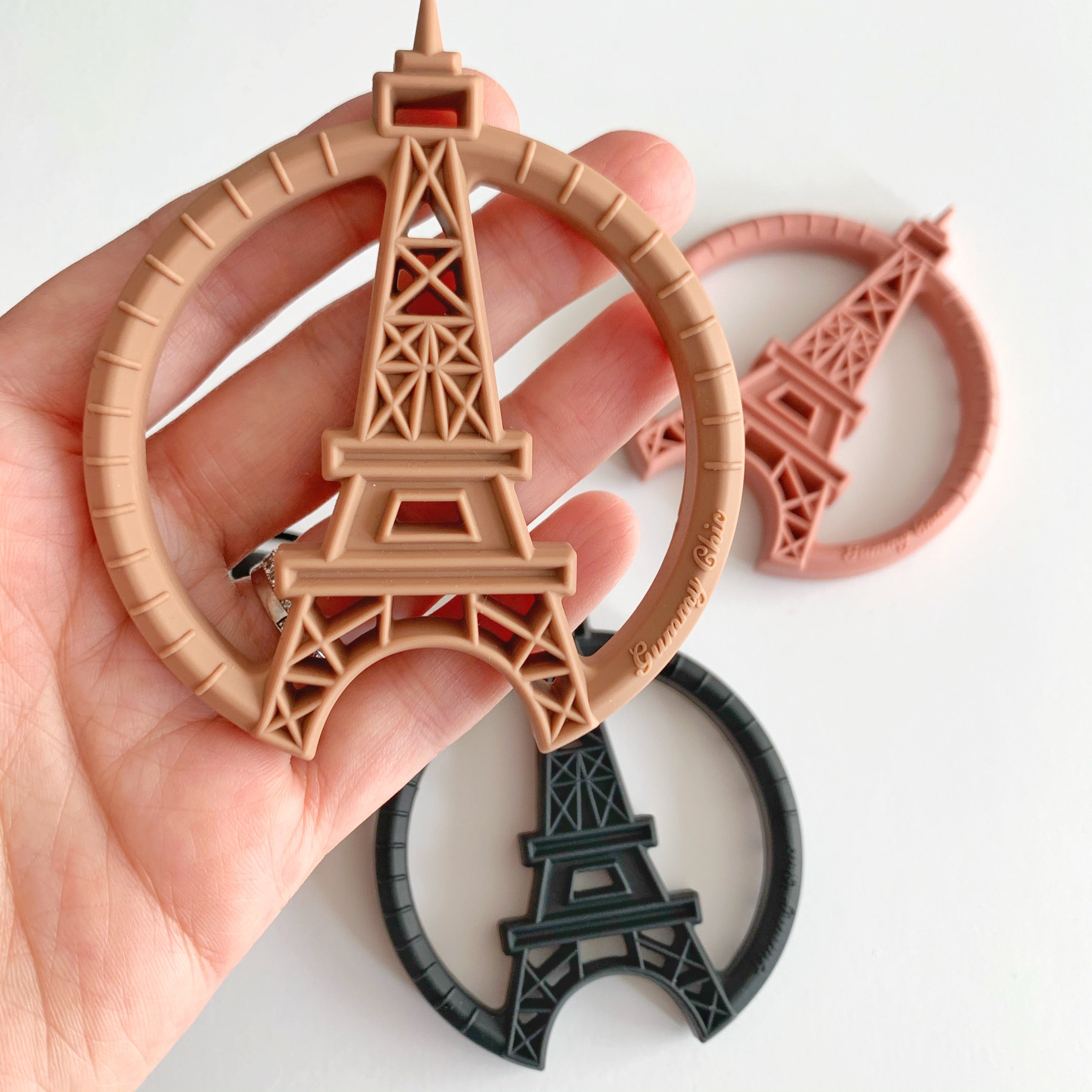 Paris Tower Sensory Chew Pendant For Kids 3+ |  Design