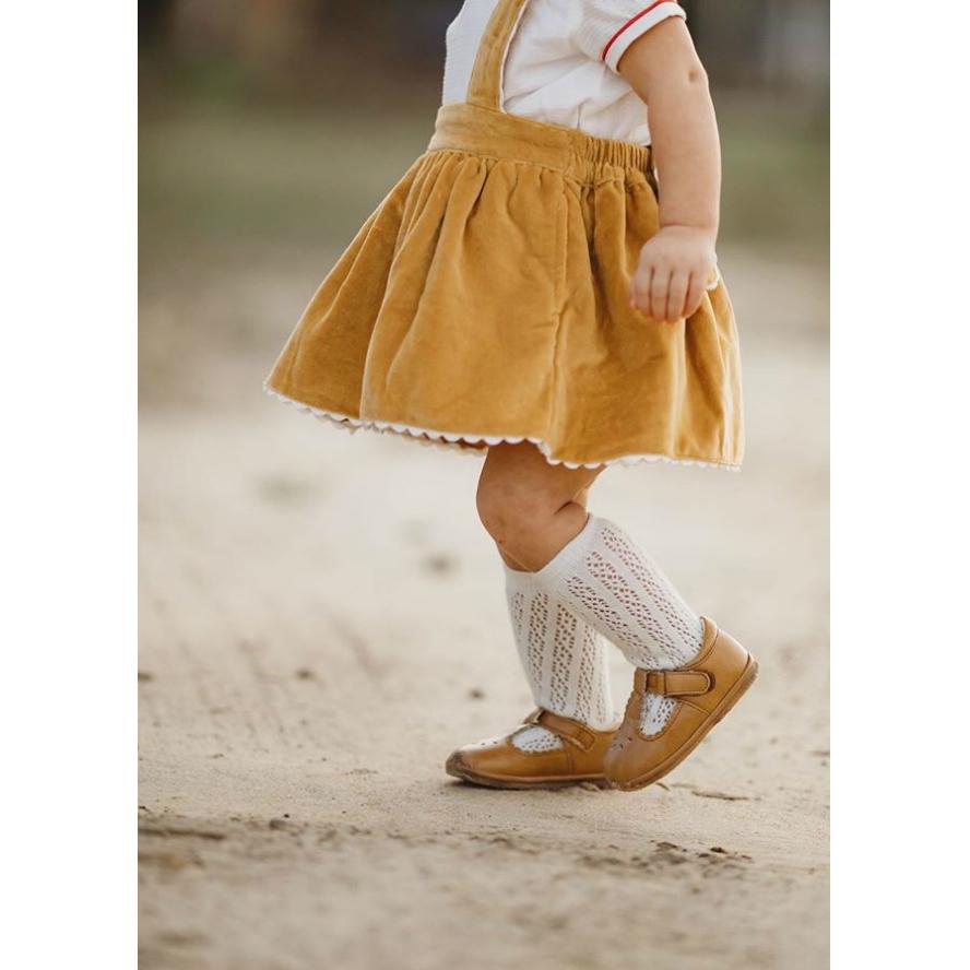 Dottie Scalloped T-strap Mary Jane (baby)