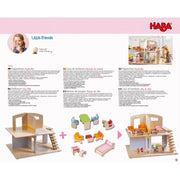 Little Friends Dollhouse Town Villa With Furniture
