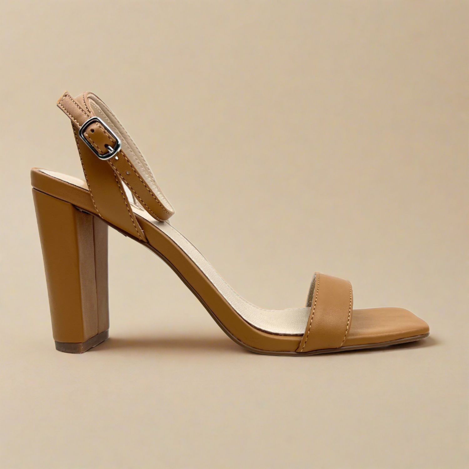 Hailey Dress Sandal In Tan Leather