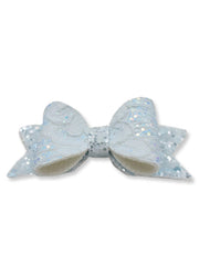 Hair Bow In Blue