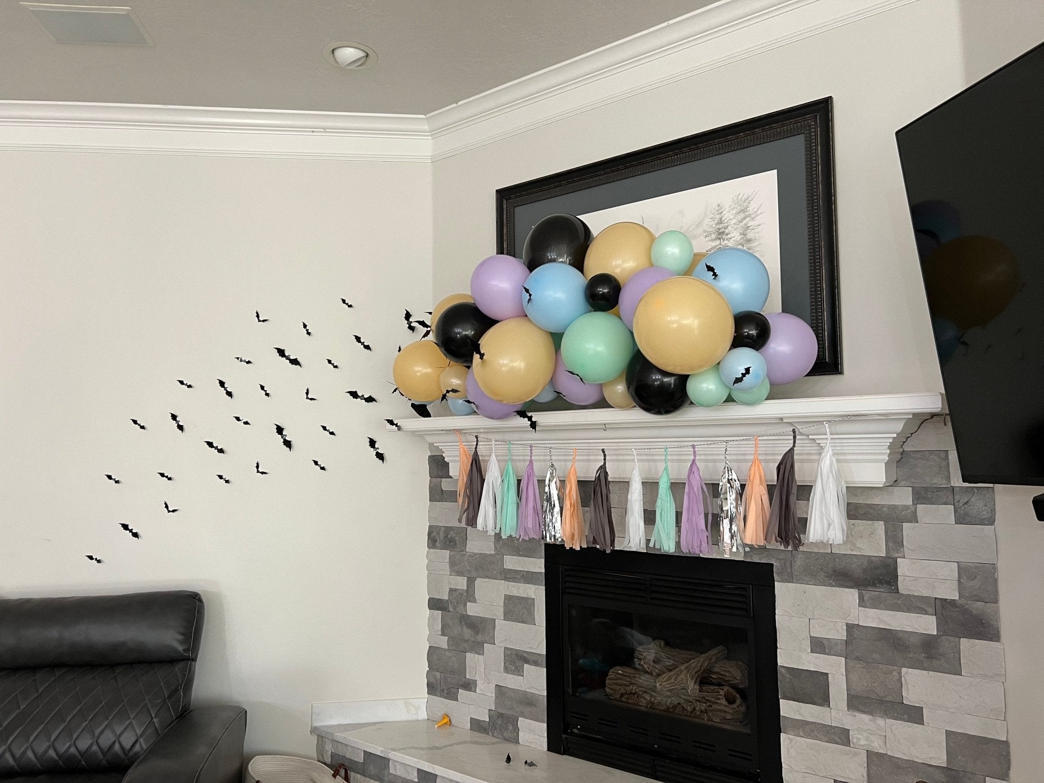 Pastel Halloween Balloon Garland Kit