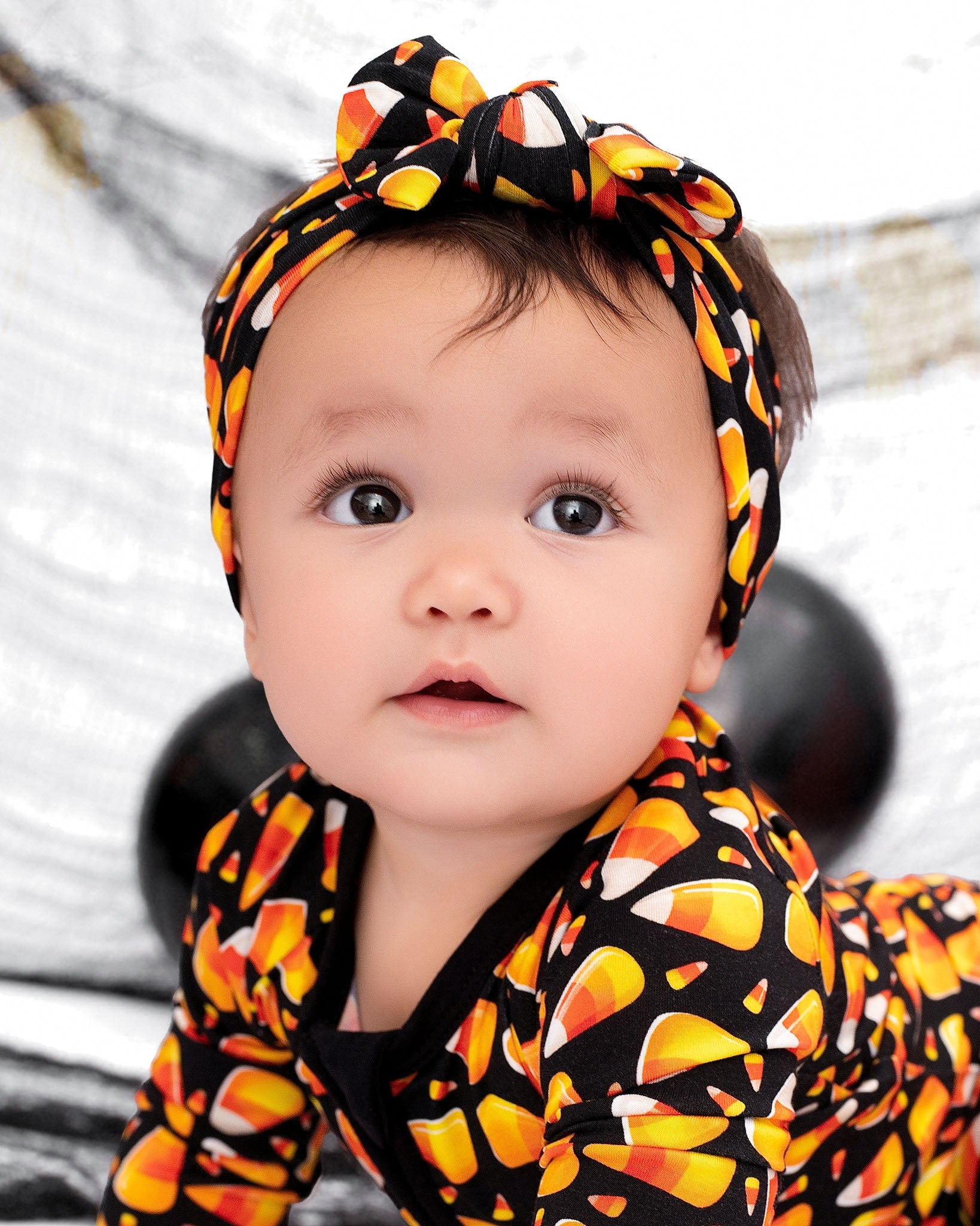 Halloween | Candy Corn | Bamboo Headband Bow
