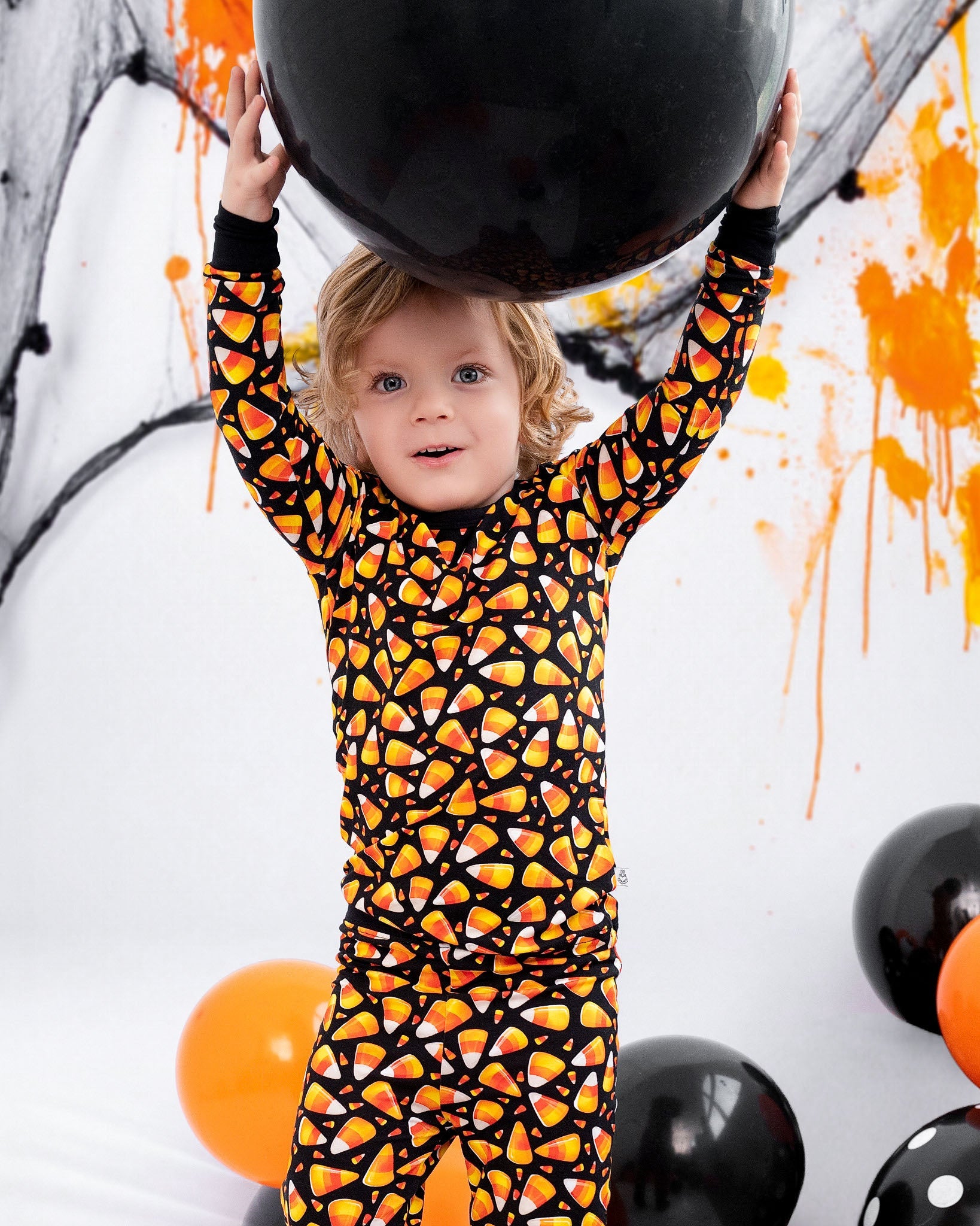Halloween | Candy Corn | Bamboo Two-piece Pajamas