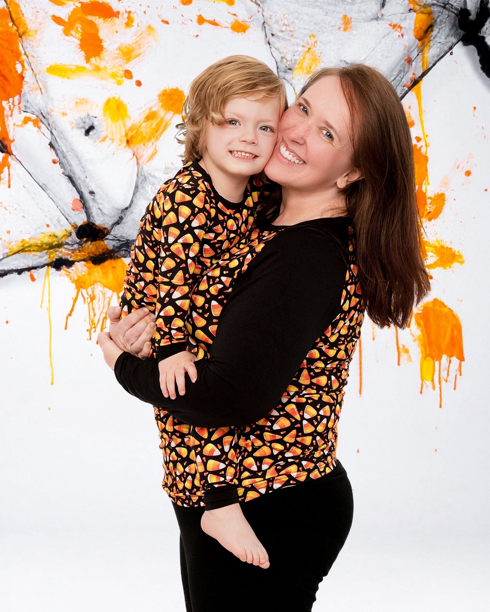 Halloween | Candy Corn | Bamboo Two-piece Pajamas
