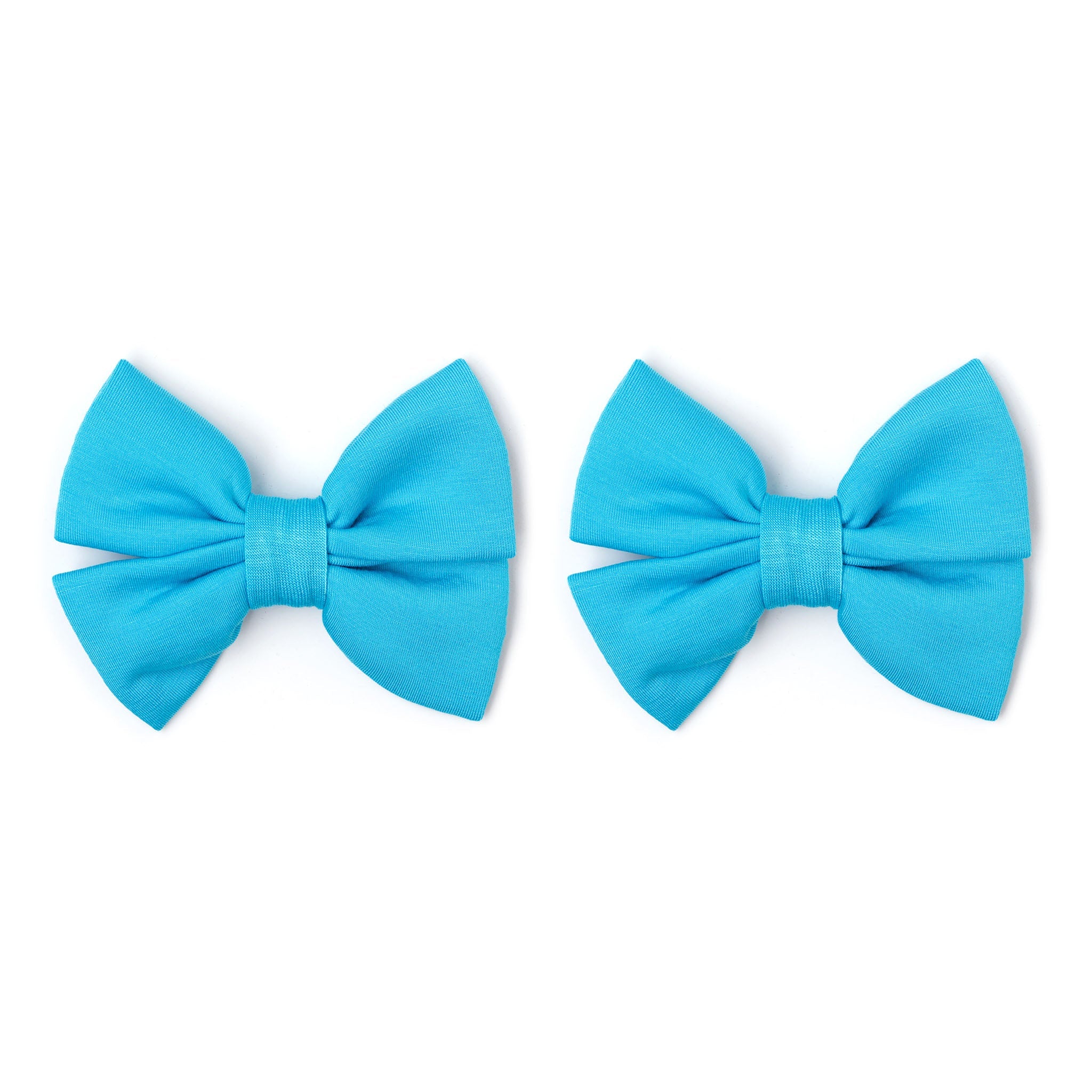 Halloween | Phantom Blue | Pigtail Clip Bows