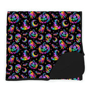 Halloween | Rainbow Haunts | Bamboo Double Layer Adult Blanket