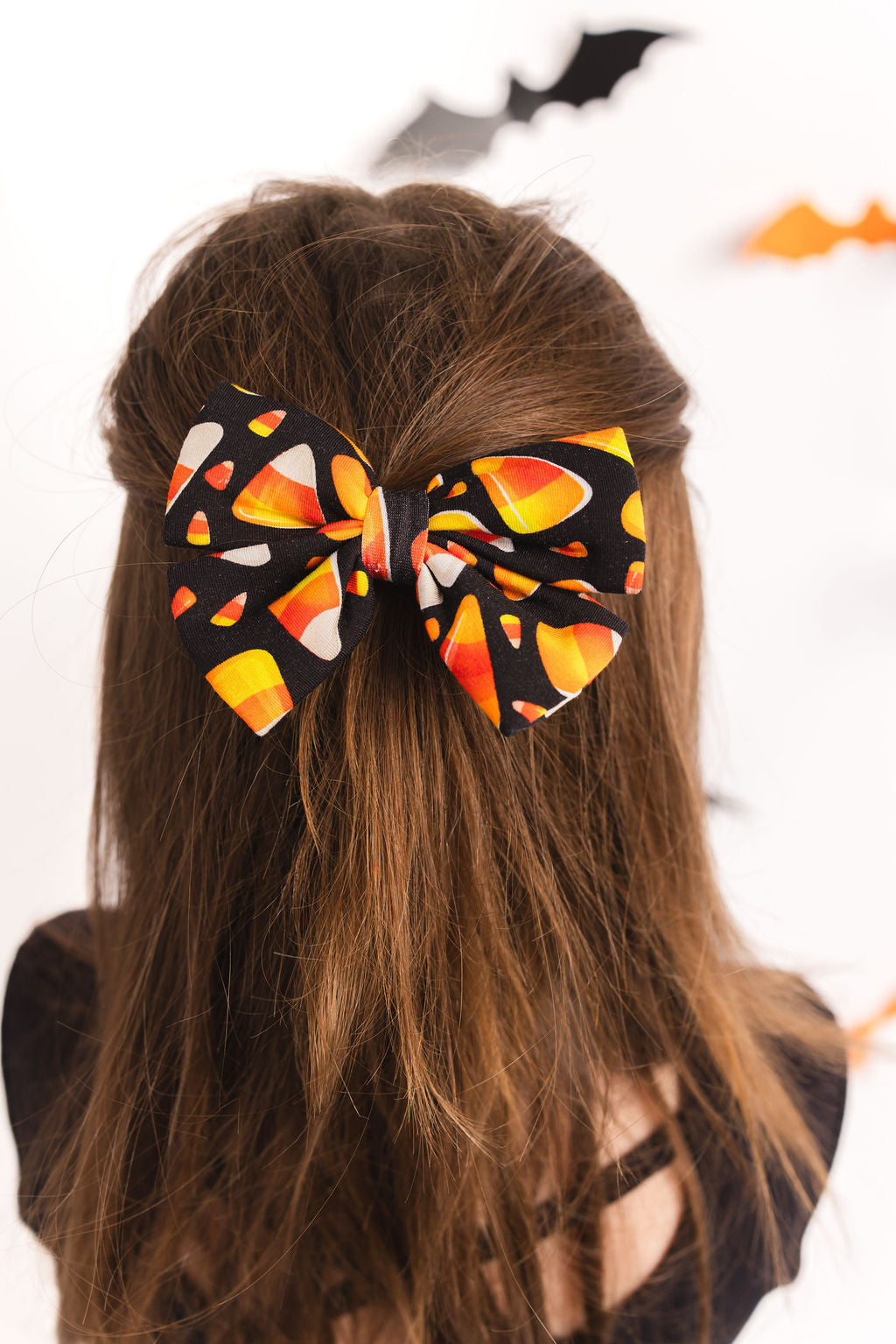 Halloween | Candy Corn | Kids Clip Bow