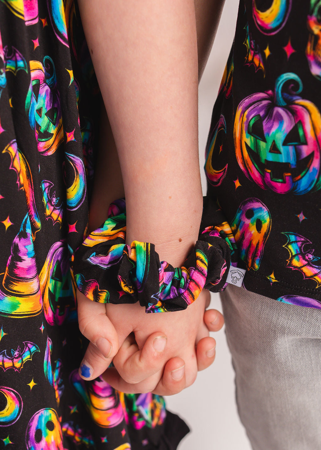Halloween | Rainbow Haunts | Bamboo Scrunchie