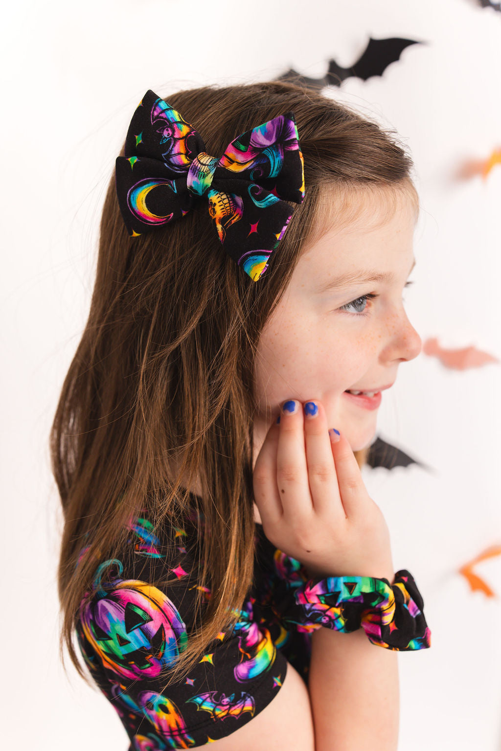 Halloween | Rainbow Haunts | Bamboo Scrunchie