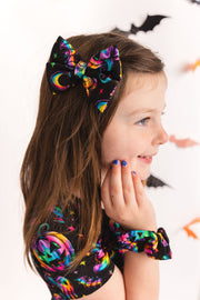 Halloween | Rainbow Haunts | Kids Clip Bow
