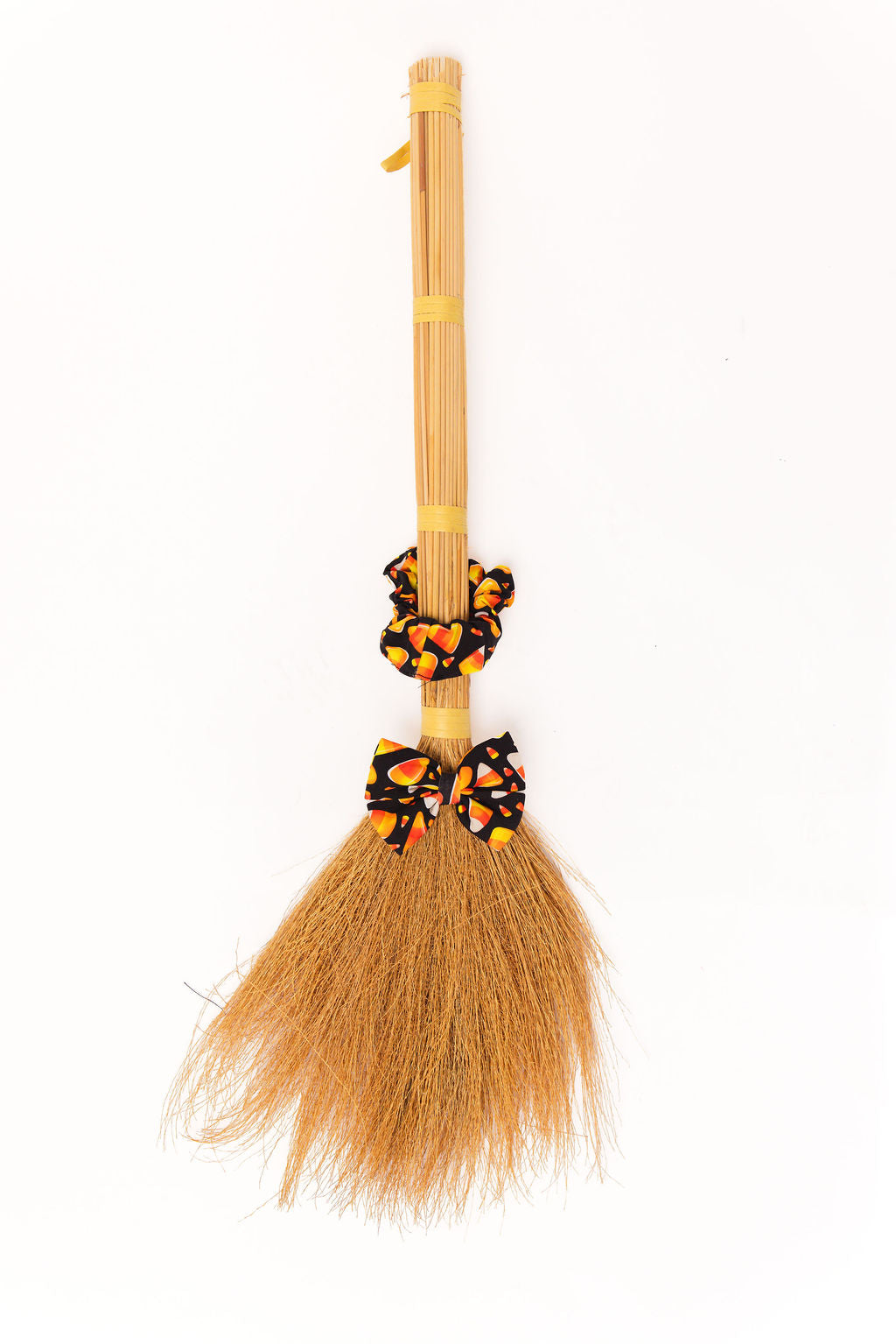 Halloween | Candy Corn | Bamboo Scrunchie