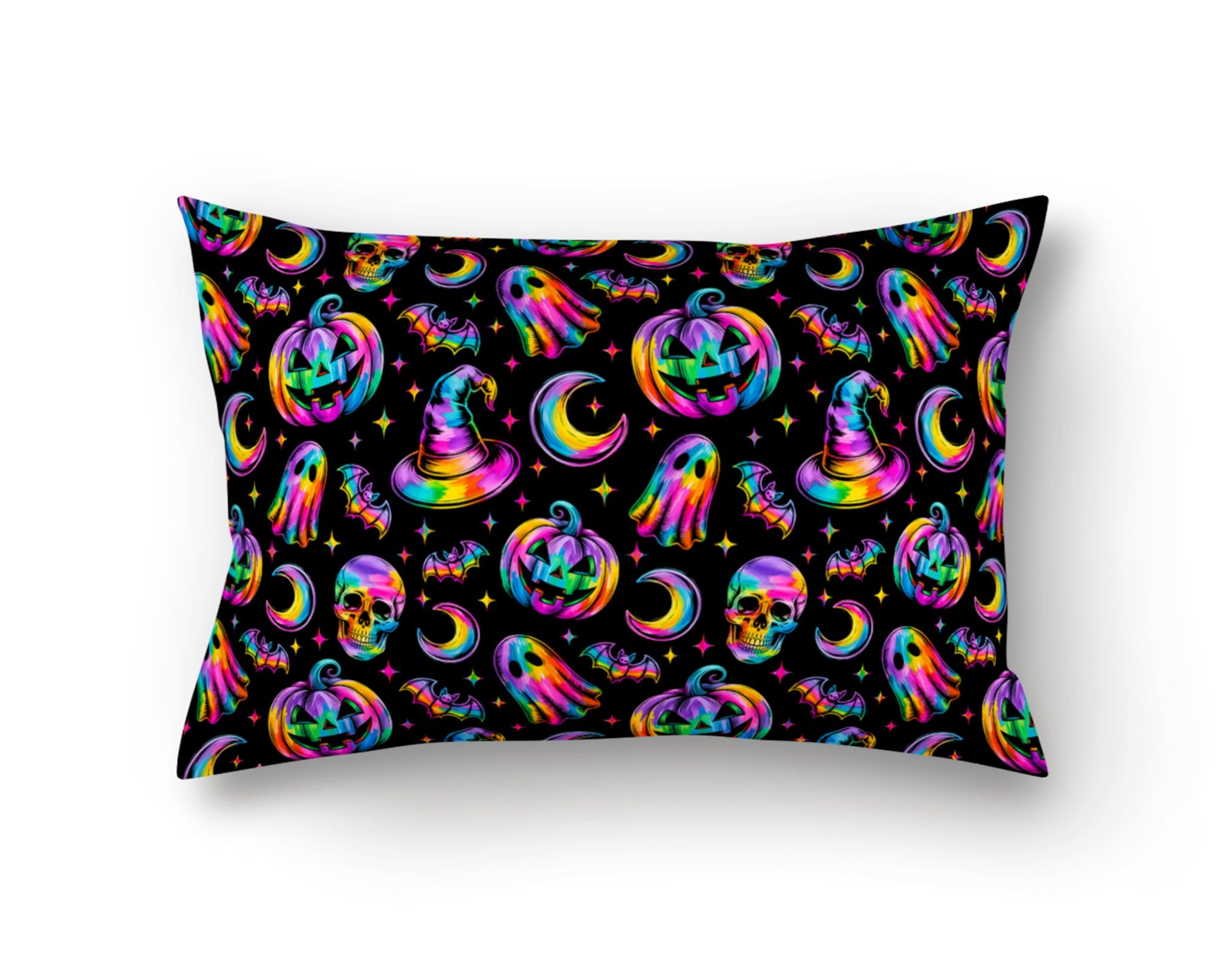 Halloween | Rainbow Haunts | Bamboo Pillowcases (2 Pack)