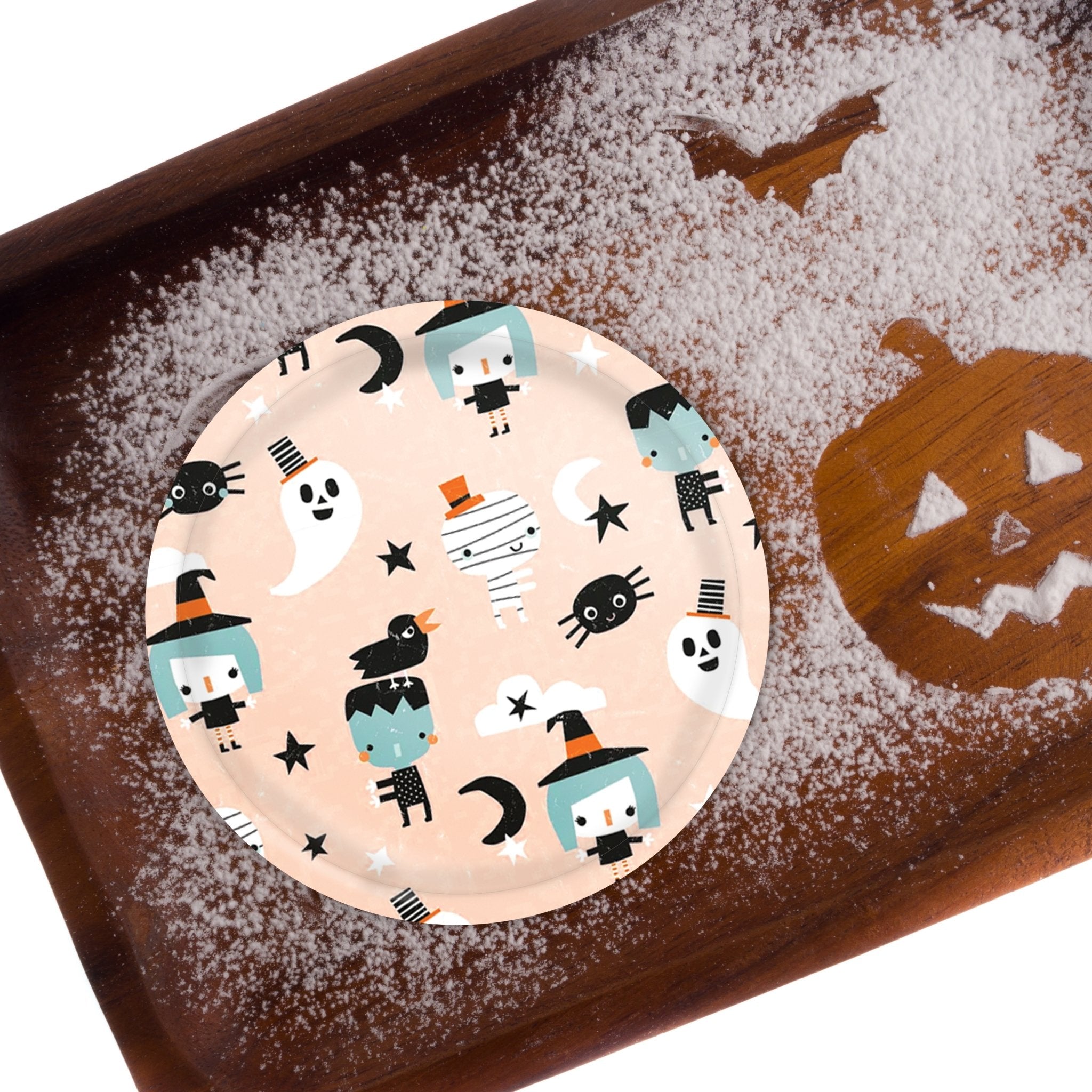 Halloween Friends Icon Paper Plates