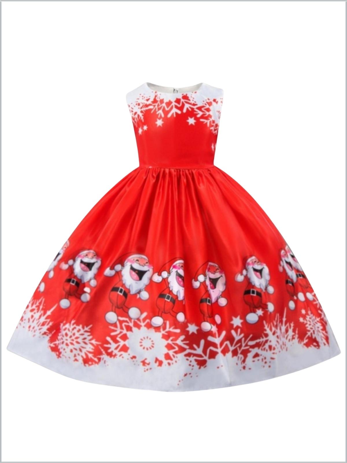 Fun With Santa Holiday Scene Dress