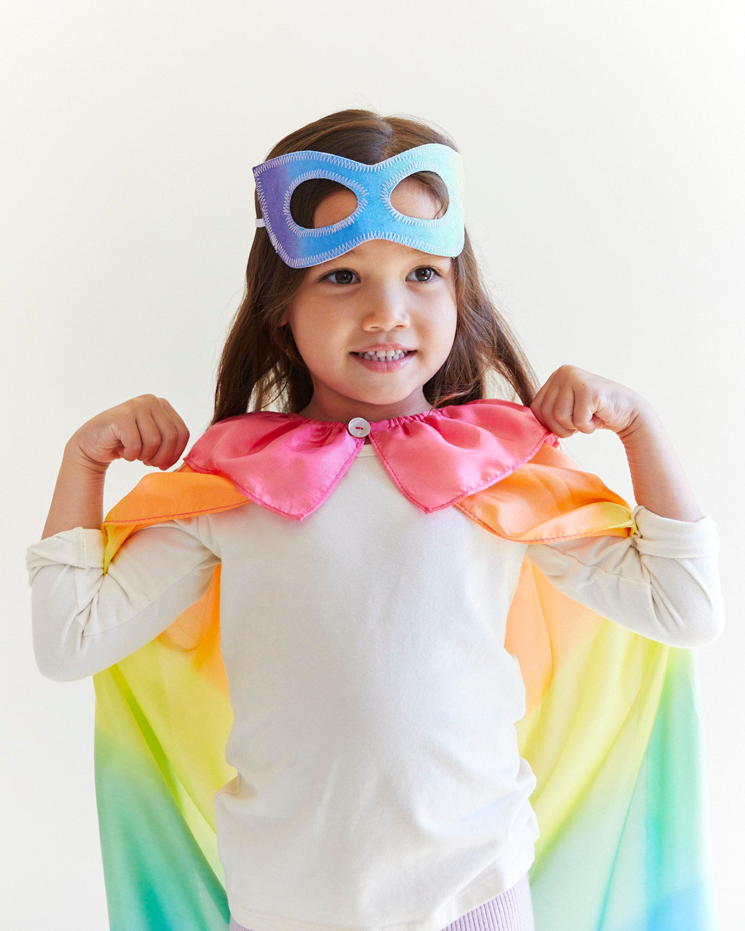 Sarah's Silks Rainbow Superhero Costume