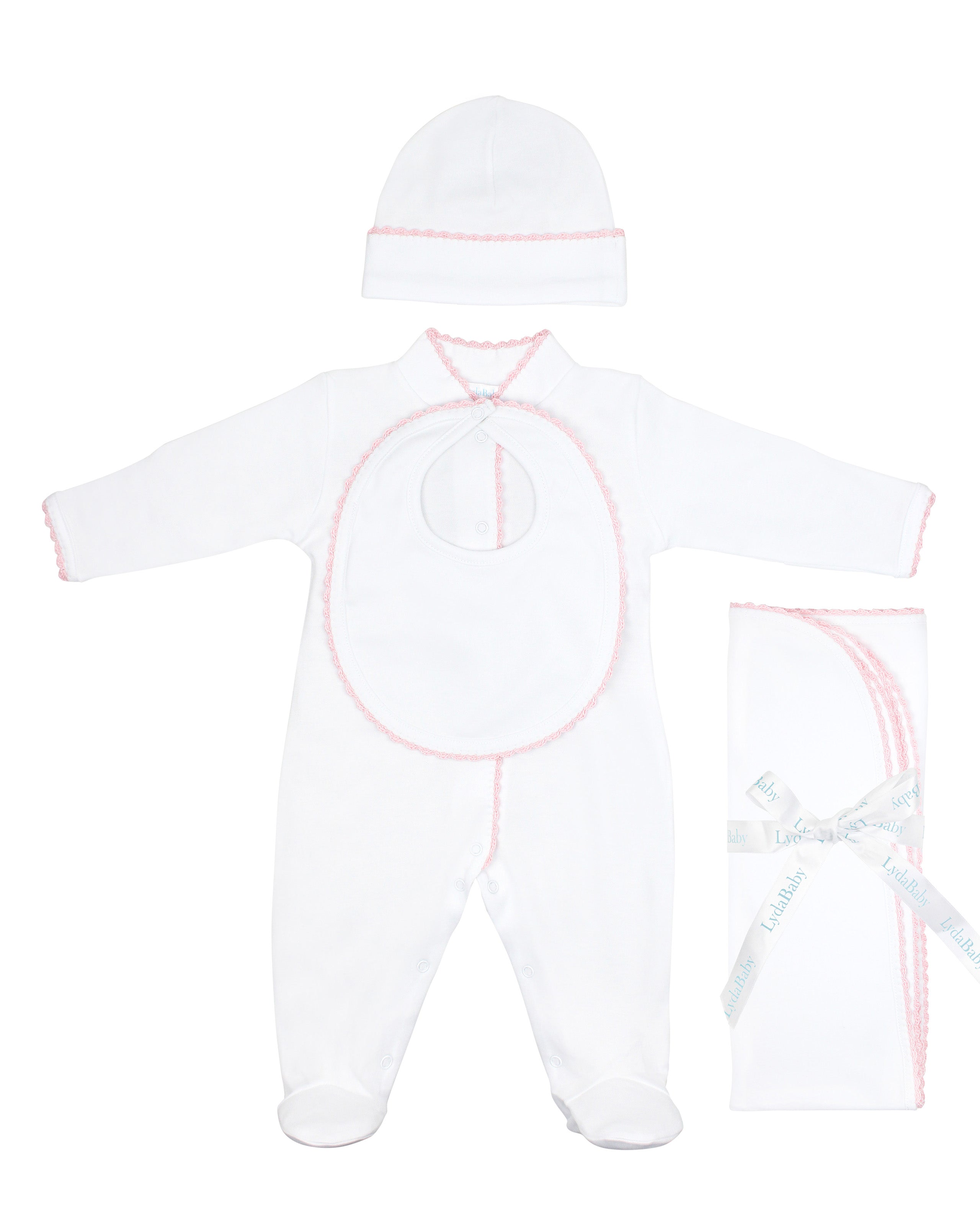 Crochet Collection Set 4 Pieces | Baby Girl