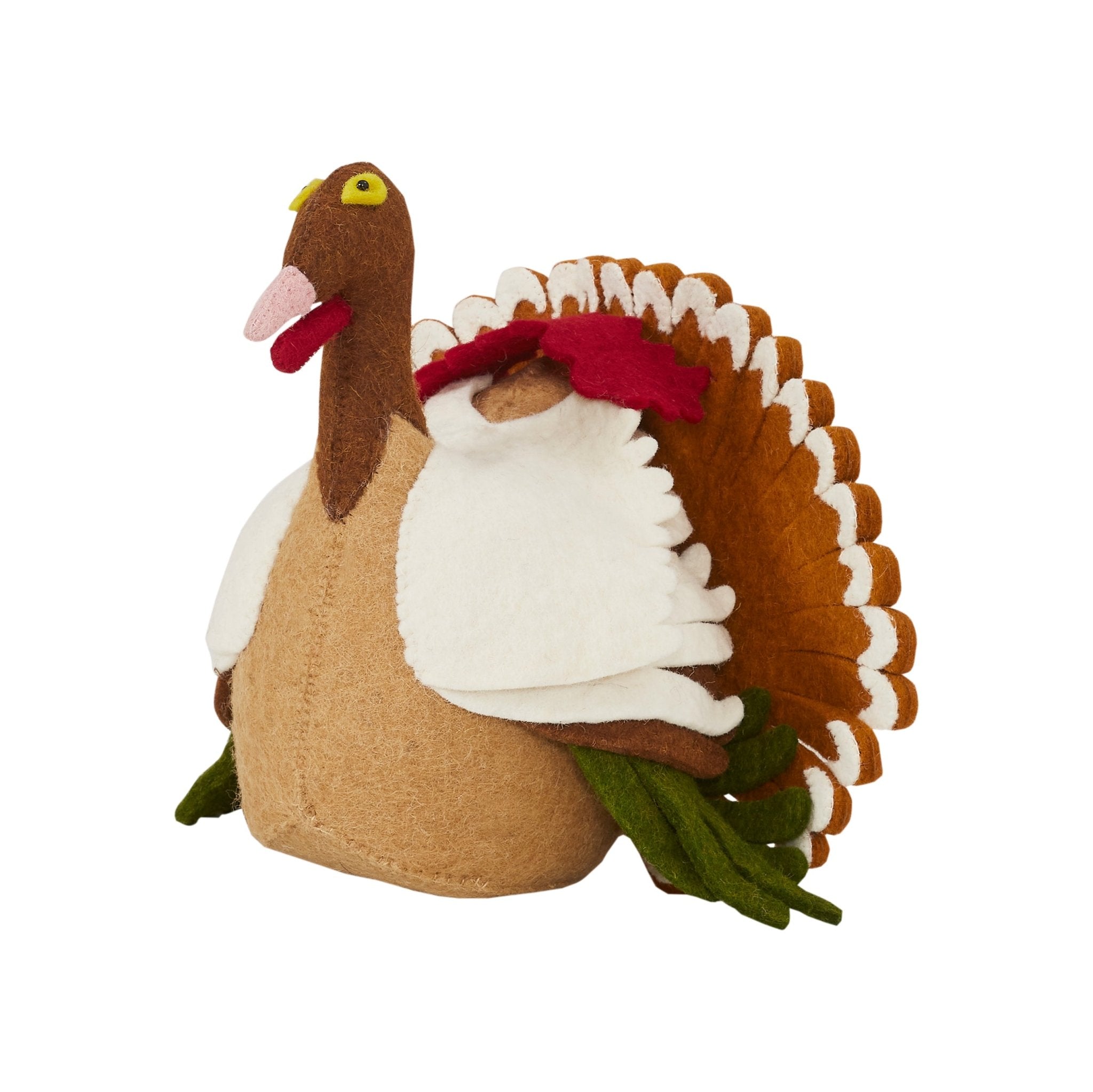Handmade Decorative Turkey Hand Felted Wool
