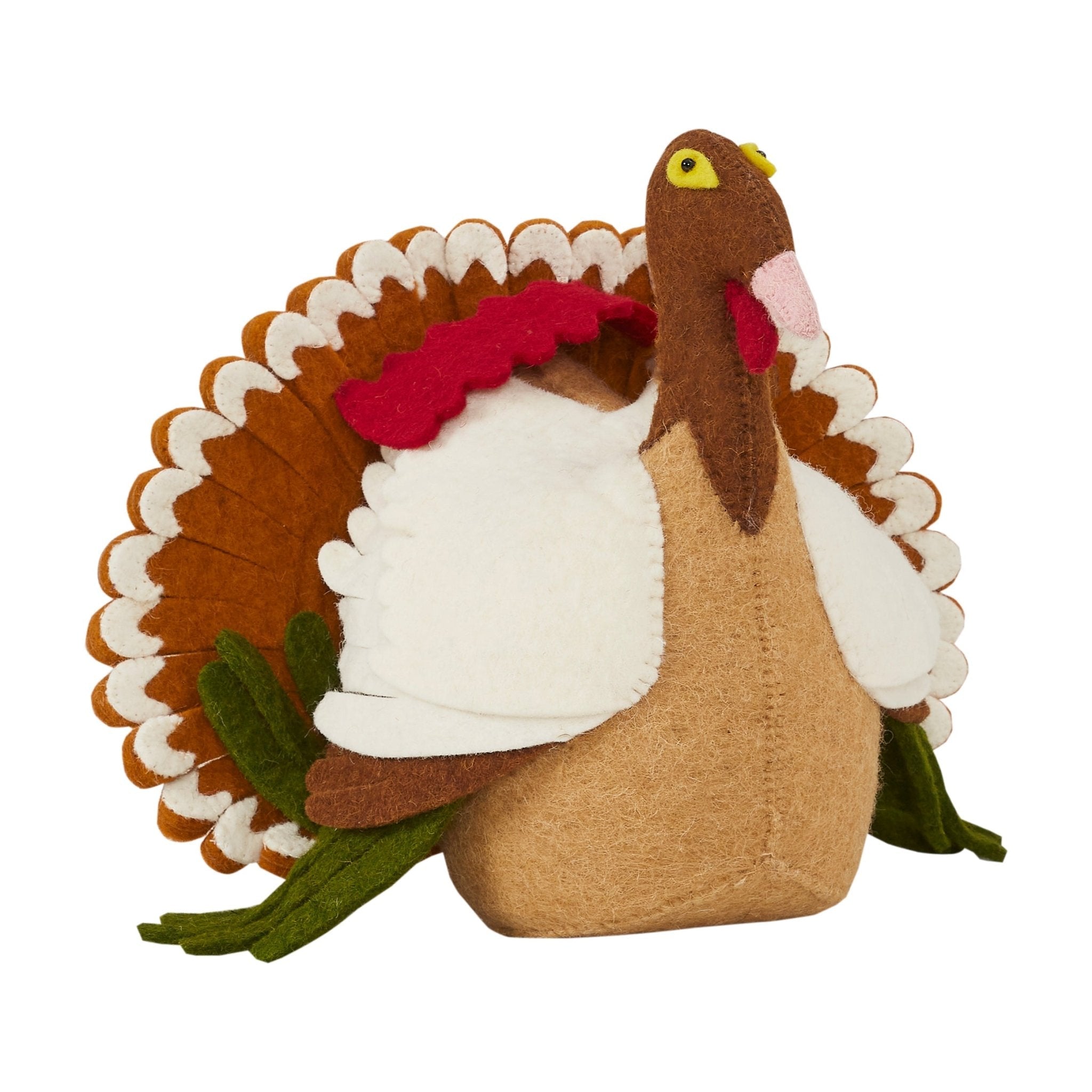 Handmade Decorative Turkey Hand Felted Wool