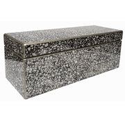 Handmade Reverse Painted Mirror Rectangular Box Terrazzo