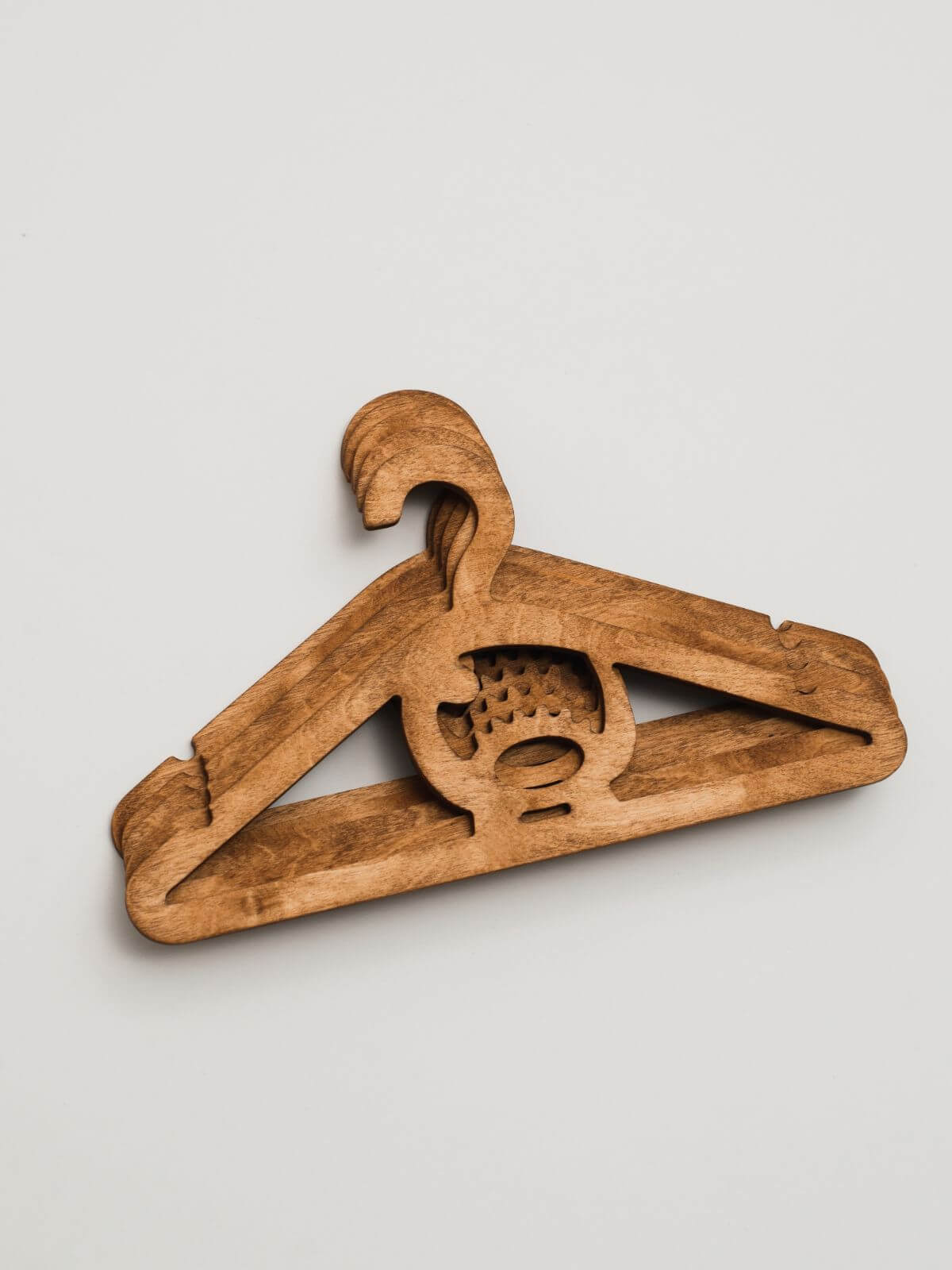 Pack Of 5 Wooden Baby Hangers